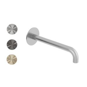 Outdoor Tapware And Showers: Oli 316 Wall Mount Bath Spout 250mm