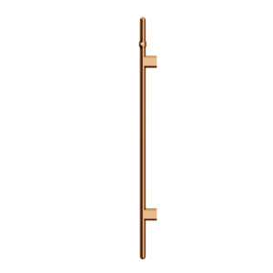 Heated Towel Rail Nz: Meir Heated Vertical Towel Rail | Lustre Bronze
