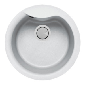 Round Kitchen Sinks: Mercer Duro Granite Bari Round Sink | 400mm