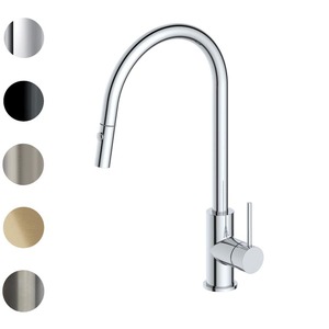 Tube Kitchen Mixer with Pull Out Spray