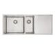 Mercer DV Sheffield Double Sink with Drainer | 450 + 200mm