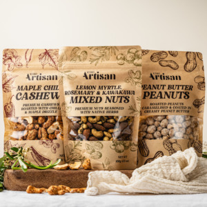 Our Artisan: Gourmet Nut Trio Pack