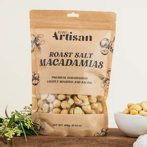 Our Artisan: Roast Salt Macadamias 500g