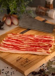 Bacon: Dry Cure Streaky Bacon - Candied Orange Glaze