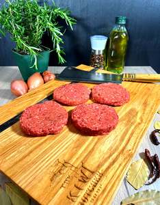 Bbq Besties: Gourmet Pork Burger Patties - Meditterranean Candied Orange