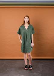 Woman 1: Linen Tunic Dress