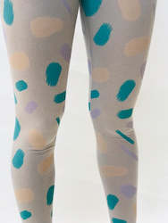 Woman 1: Grey Paint Legs