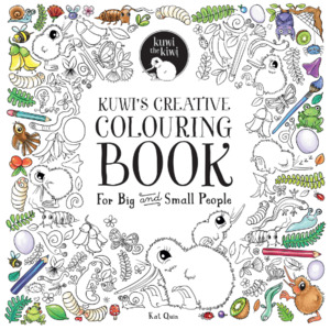 Products: Kuwi's Creative Colouring Book - The Kiwi Kids' Bookstore
