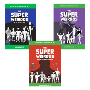 The Super Weirdos box-set - The Kiwi Kids' Bookstore