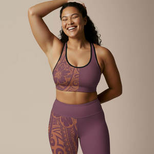 IslandRise High-Waisted Leggings -Bloom Brandied Melon - USA