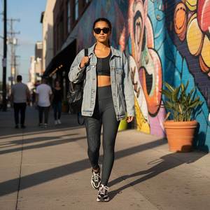 Non Usa: Seamless Sports Bra - Bloom Dark - AU/NZ/USA