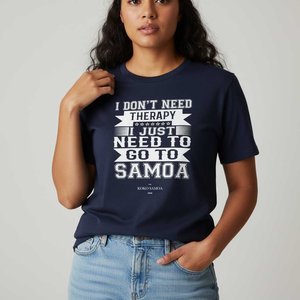 Tees: Soft Unisex Tee - Samoan Therapy - USA