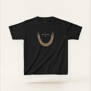 Kids Unisex Cotton Tee - Ula Fala Brown - AU/NZ