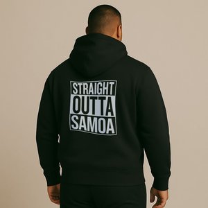 IslandHeavy™ Hoodie – Plus 2XL-5XL – Straight Outta - AU/NZ