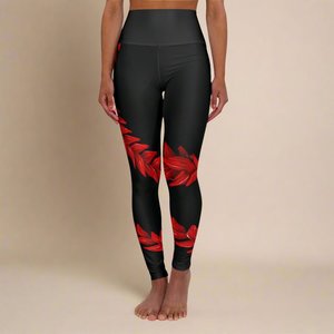 IslandRise High-Waisted Leggings - Ula Fala - AU/NZ/USA