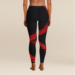 Ula Fala Collection: IslandFlex Mid-Rise Leggings - Ula Fala - AU/NZ/USA