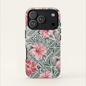 Phone Cases: iPhone Tough Phone Case - Solosolo Blooms - AU/NZ/USA