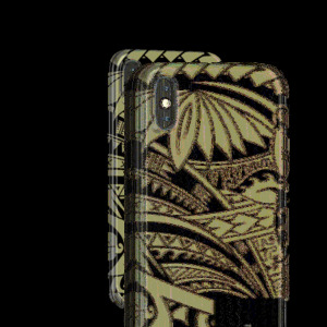 Phone Cases: Samsung Tough Phone Case - Bloom Gold - AU/NZ/USA