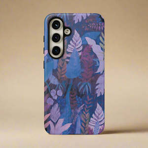 Samsung Tough Phone Case - Lavender Palms - AU/NZ/USA