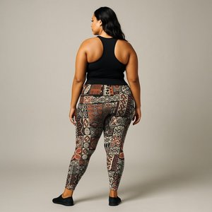 IslandPlus - 2XL to 6XL Leggings - Elei - AU/NZ/USA