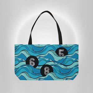 Tote Weekender Bag - 685 Ocean Wave - AU/NZ/USA