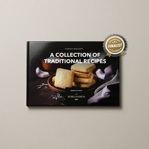 Hardcover A4 - Samoan Delights: 12 Samoan Recipes Cookbook - Vol 1 - AU/NZ/USA