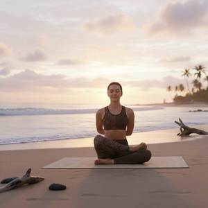 IslandFlex Mid-Rise Leggings - Bloom Mocha Mousse - AU/NZ/USA