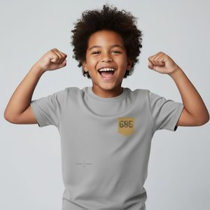 685 Collection: Kids Heavy Cotton Tee - 685 Pocket - AU/NZ