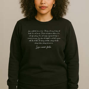 Champion Unisex Sweatshirt - Love Never Fails - AU/NZ/USA