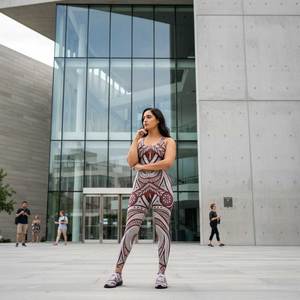 Island Flex: IslandFlex Mid-Rise Leggings - Firecrest - AU/NZ/USA