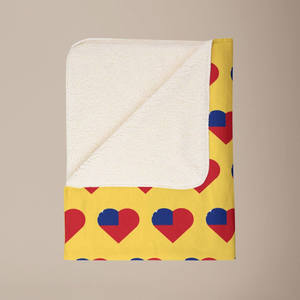 Samoa Week: Fleece Sherpa Blanket - Samoan Flag - AU/NZ/USA