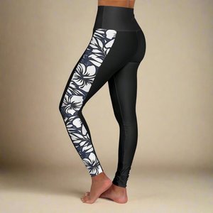IslandRise High-Waisted Leggings - Falefa Breeze - USA