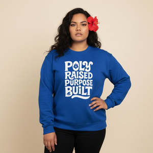 Unisex Heavy Sweatshirt - Poly Raised - Personalized - USA