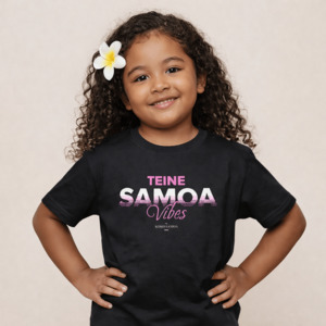 Kids Unisex Tee - Teine Samoa Vibes - AU/NZ