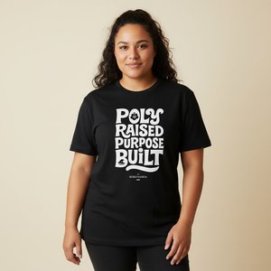 Soft Unisex Tee - Poly Raised - Personalised - AU/NZ