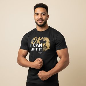 In Stock: Soft Unisex Tee - I Can Lift It - Personalised - AU/NZ