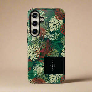 Non Usa: Samsung Tough Phone Case - Tafatafa Greens - AU/NZ/USA