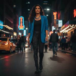 Islandflex: Pre-Loved - IslandFlex Mid-Rise Leggings - Bloom Dark - USA