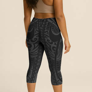 Capri Leggings: Islandflex Capri Leggings - Warrior - AU/NZ/USA