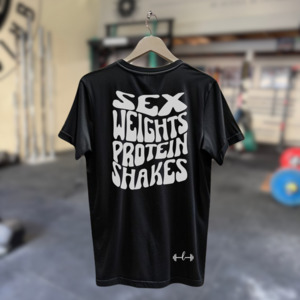 Products: Sex Weights and Protein Shakes Lyft Athletica Powerlifting Activewear