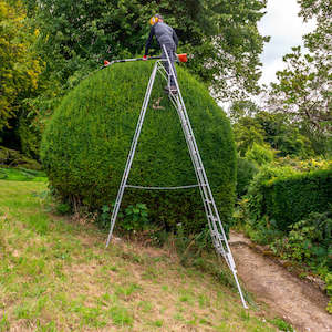 Sales: 2023 Edition Platform Ladder - 3 Legs Adjustable 14ft / 4.2m