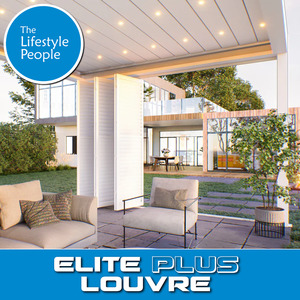 Louvre Pergolas: TLP Elite Plus Free Standing Motorised LED Louvre Pergola - 6m x 6m (4 Posts)