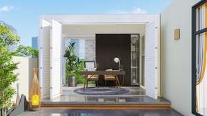 TLP Elite Bi-fold Shutters - 6m Side - 5698mm x 2450mm