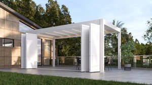 The Lifestyle People: TLP Elite Bi-fold Shutters - 5m side - 4658mm x 2450mm