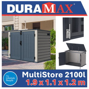 Duramax: DuraMax Outdoor Storage MultiStore 2100 L Kitset