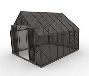 Winter Gardenz: Winter Gardenz Greenhouse 10x12 (3220mm x 3844mm x 2850mm) - Shade Mesh