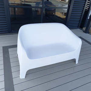 Outdoor Furniture: Eva Outdoor Tub Sofa White