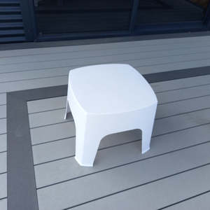 Outdoor Furniture: Eva Outdoor Side Table White