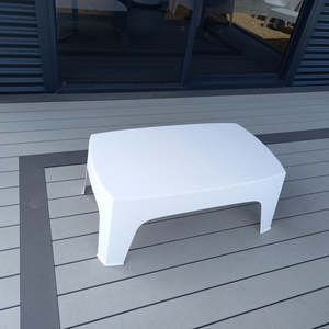 Eva Outdoor Coffee Table White