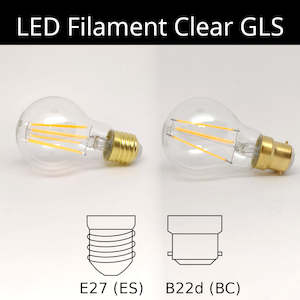 LED Filament Clear GLS